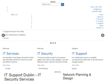 Tablet Screenshot of nssl.ie